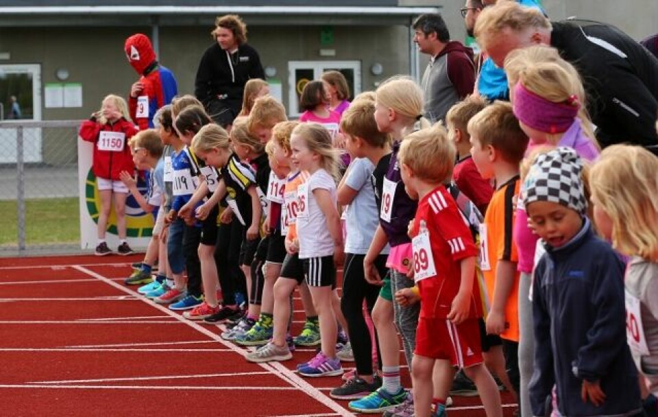 Fra en av startene i Barnekarusellen (foto: Bjørn Hytjanstorp). Fra en av startene i Barnekarusellen (foto: Bjørn Hytjanstorp).
