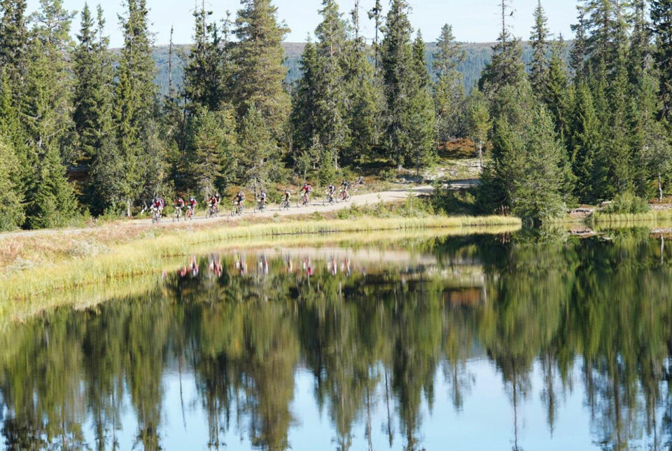 Birkebeinerne håper på slike forhold som under den nedskalerte sykkelfestivalen i fjor. (Foto: Birken) Birkebeinerne håper på slike forhold som under den nedskalerte sykkelfestivalen i fjor. (Foto: Birken)