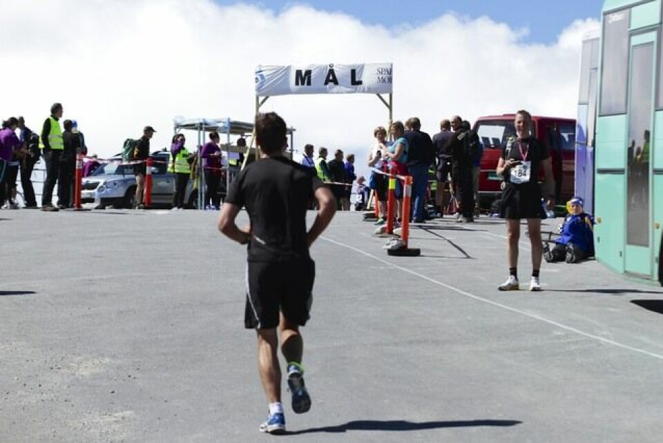 Ludvigsen først på Dalsnibba