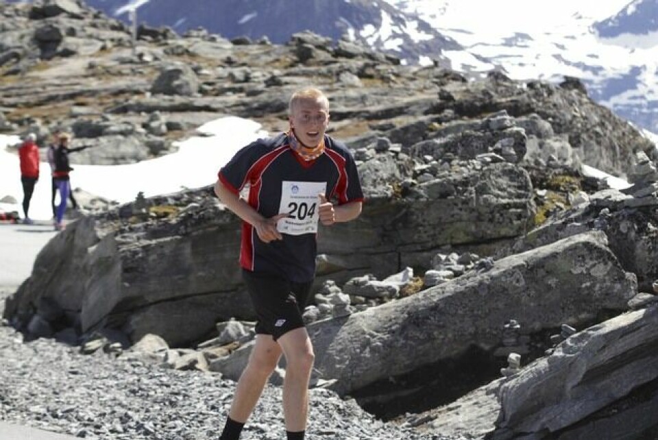 Ludvigsen først på Dalsnibba