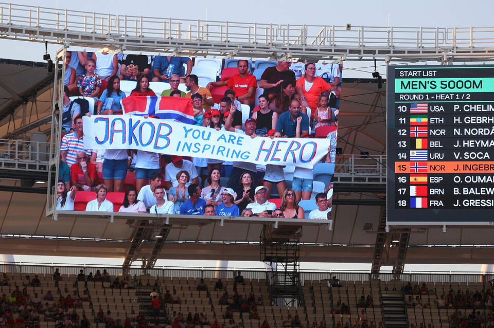 Dramatikk da to av de fire norske gikk videre til 5000 m-finalen 1U9A2616_Jakob Ingebrigtsen_banner.jpg