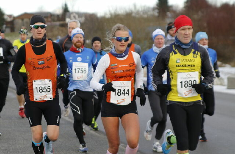 Knallsterk deltakerrekord for Solastranden halvmaraton og 10 km