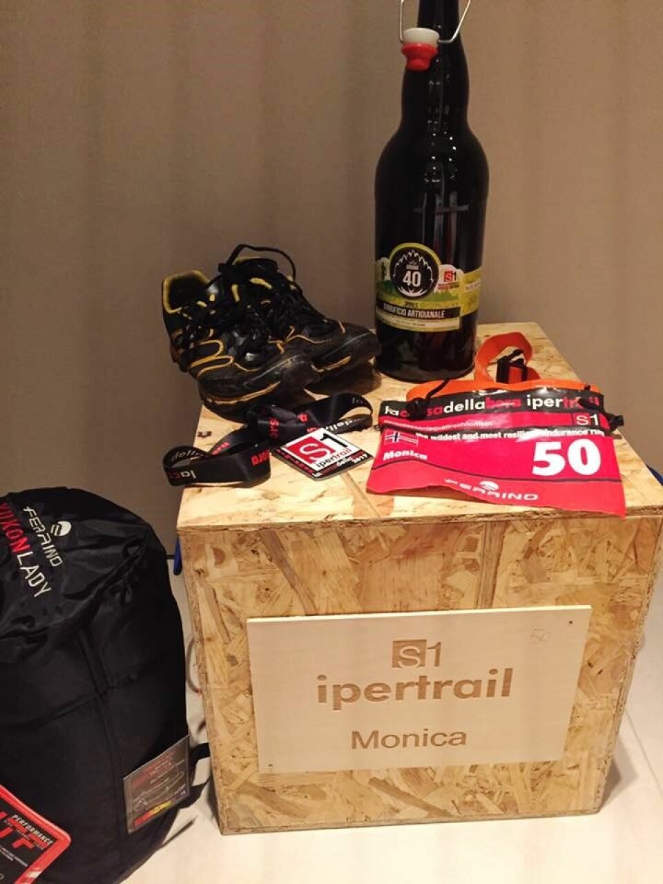 Monica Strand på 2. plass i 164 km lange La Corsa della Bora Startnr_medalje_markasse_ippils-premie.jpg