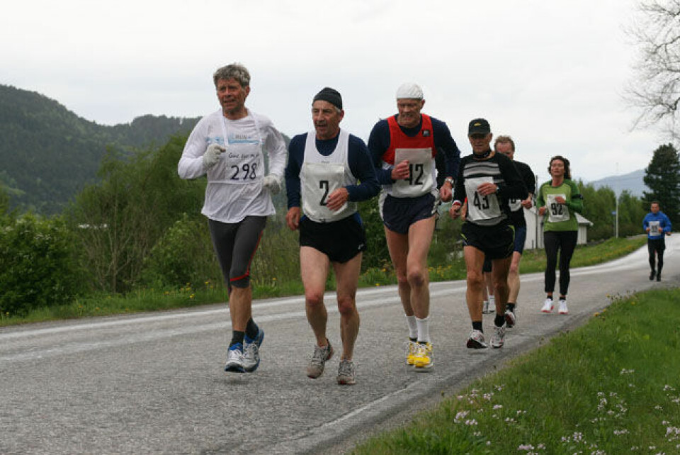 Rekordmange løp Ålesund Maraton