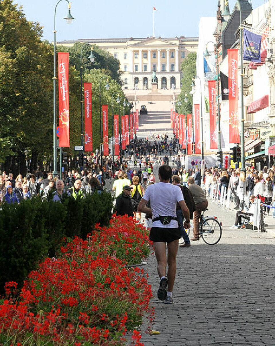 Næss og Bjørnarå vant 10 km Karl_Johan_pyntet.jpg