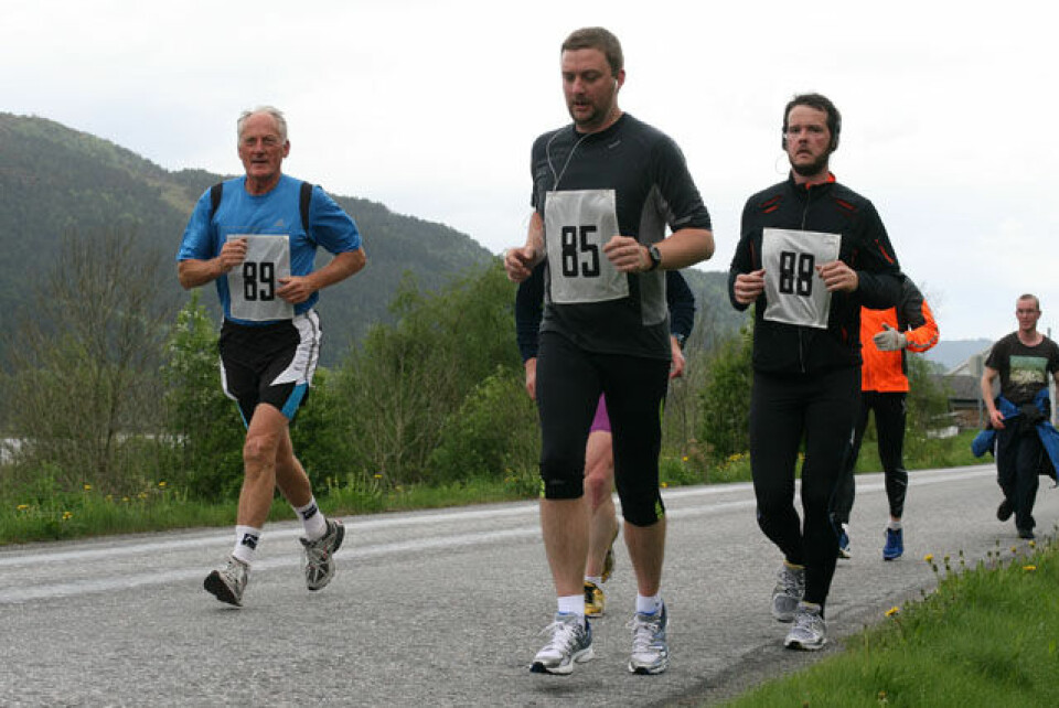 Rekordmange løp Ålesund Maraton
