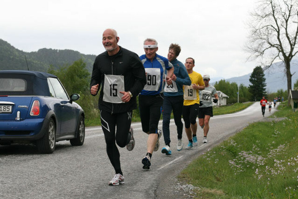 Rekordmange løp Ålesund Maraton