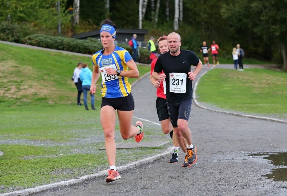 Andreas Myhre Sjurseth vant Lørenskogløpet på 31:48 Lørenskogløpet 2018 - Hanne Kristiansen-Haugland (1024x698).jpg