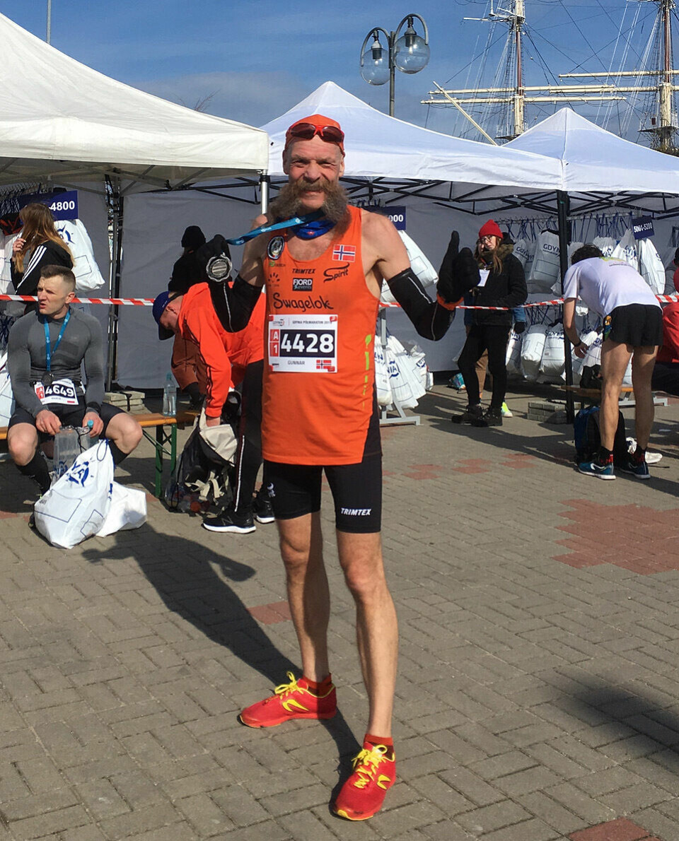 Sterk halvmaratonseier til Sondre Nordstad Moen i Polen Gunnar_Aarseth_foto_privat.jpg