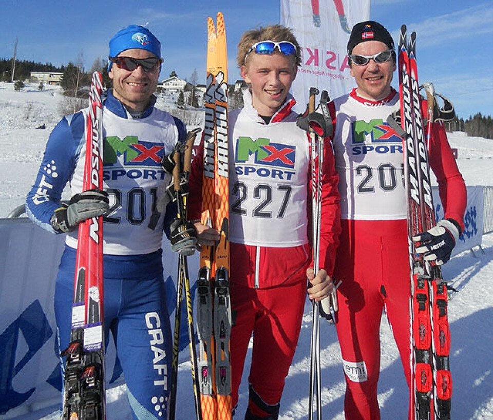 Mange var Stærk på ski!