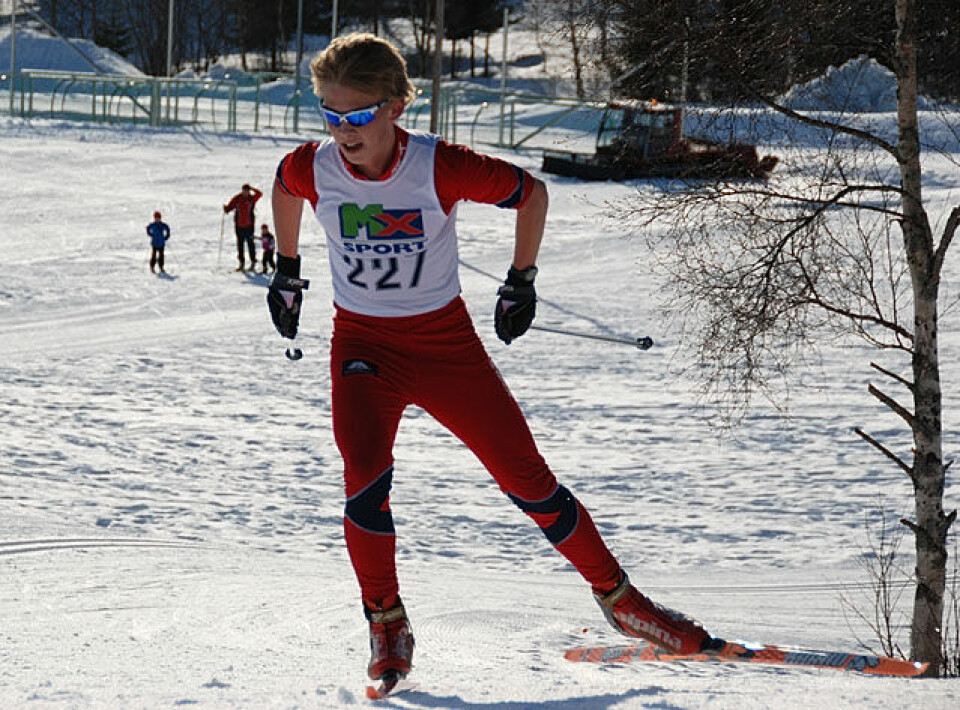 Mange var Stærk på ski!