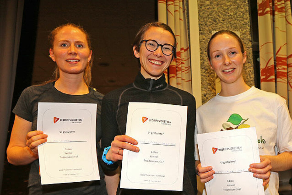 De tre beste kvinner sammenlagt ble Lina Rivedal, Kristin Eidsheim Sønnesyn, Grete Sævdal Vikne. De tre beste kvinner sammenlagt ble Lina Rivedal, Kristin Eidsheim Sønnesyn, Grete Sævdal Vikne.