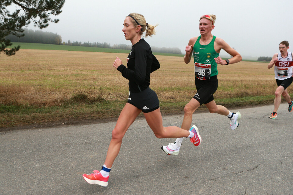 Det var Hytteplanmila hennes på 30.32 som gjorde at Karoline Bjerkeli Grøvdal ble nominert som en av kandidatene til å bli månedens europeiske utøver i oktober. (Foto: Kjell Vigestad) Det var Hytteplanmila hennes på 30.32 som gjorde at Karoline Bjerkeli Grøvdal ble nominert som en av kandidatene til å bli månedens europeiske utøver i oktober. (Foto: Kjell Vigestad)