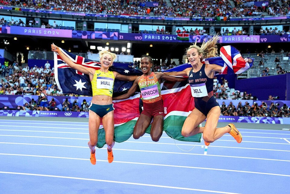 Favorittseier til Faith Kipyegon på 1500 meter i OL Premiepall_1500meter_foto_World Athletics.jpg