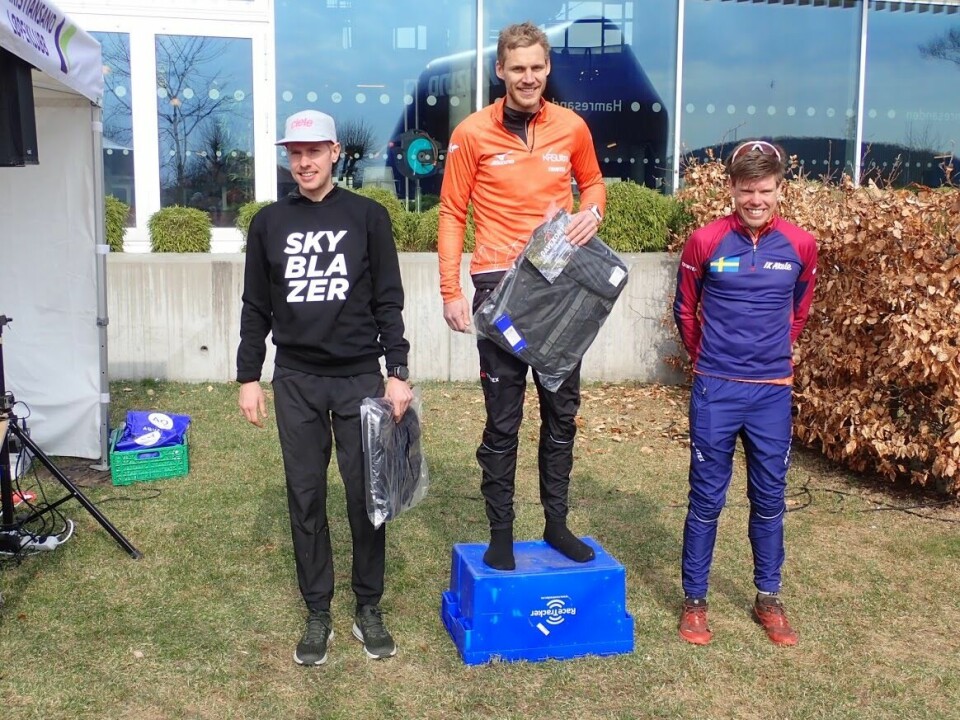 Erika Wollner og Simon Karlsson vant KRSUltra Pallen_herrer_60km.JPG