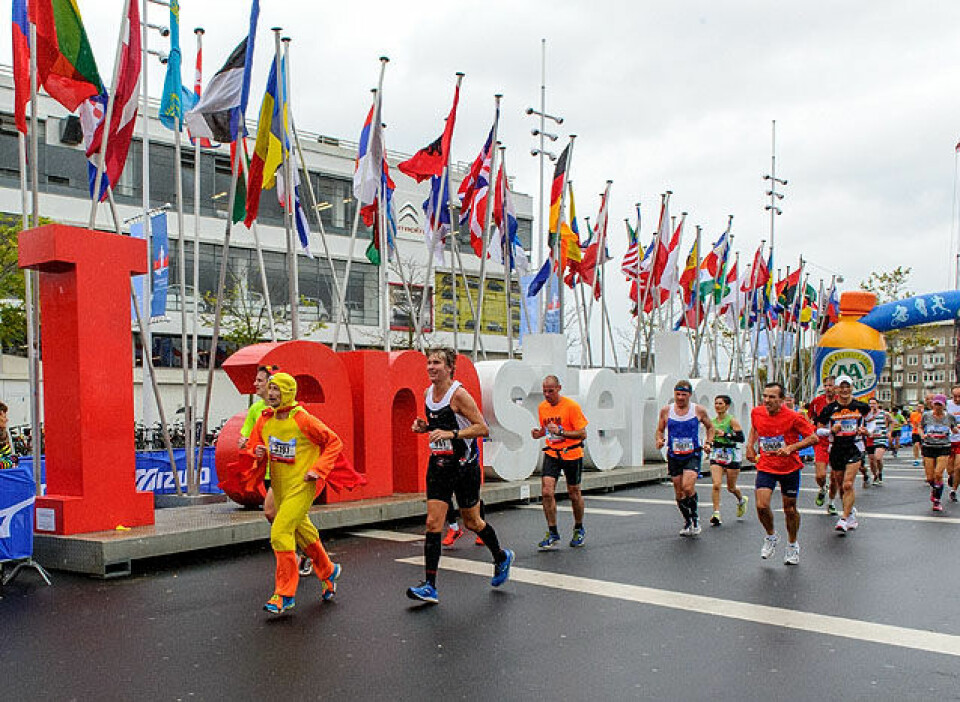 Elise Selvikvåg Molvik ble nr. 9 i Amsterdam Marathon I-AMsterdam_mot_maal_arr-bilde.jpg