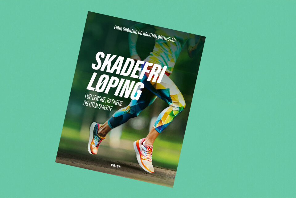 Kristian Brynestad og Eirik Grøneng er ute med ny bok, «Skadefri løping». (Foto: Frisk forlag) Kristian Brynestad og Eirik Grøneng er ute med ny bok, «Skadefri løping». (Foto: Frisk forlag)