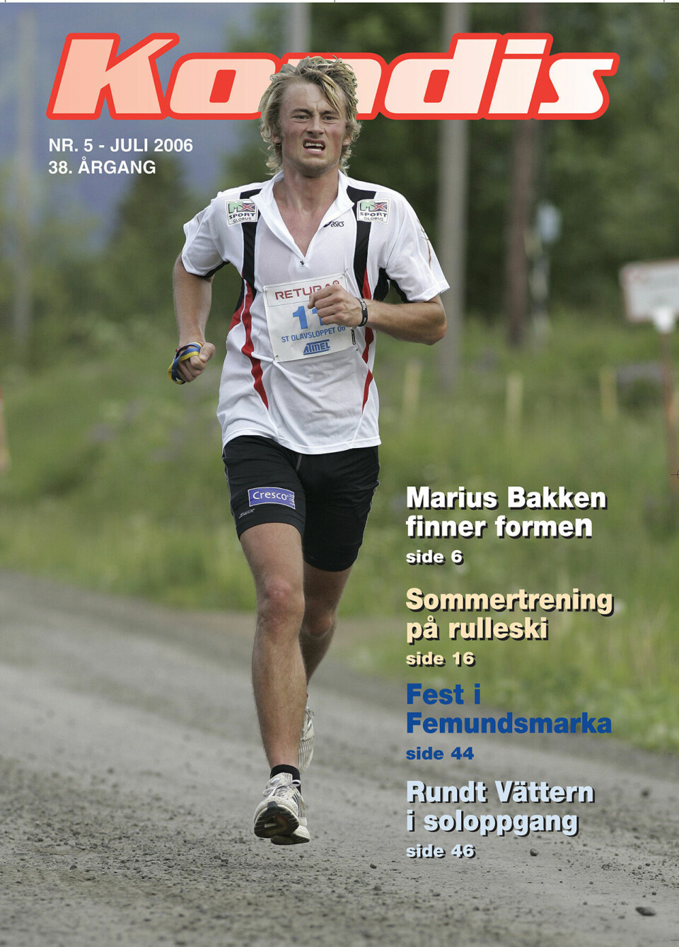 Kvelden der Petter Northug fortalte om seire, nederlag, motivasjon og trening forside 2006 nr 5-1280.jpg