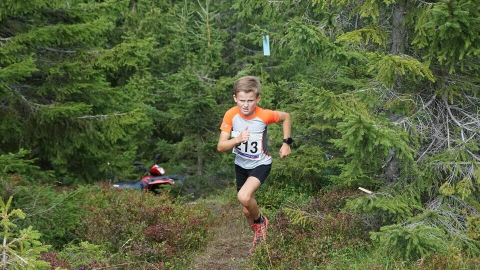 Øyvind Heiberg Sundby var klart raskest i Åneskøl Opp Henrik_Åsvoll-Rognlien_11-13år.jpg