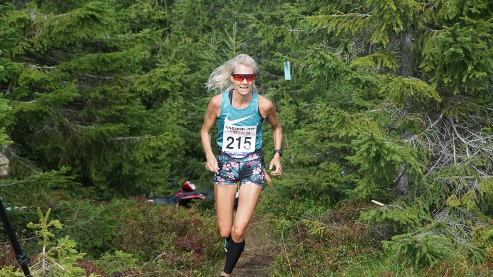 Øyvind Heiberg Sundby var klart raskest i Åneskøl Opp Tone_Brodshaug_mål.jpg