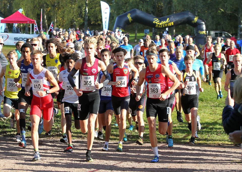 Håkon Stavik vant juniorklassen i Frognerparken U20_veteraner_start_1280_A20G4443.jpg