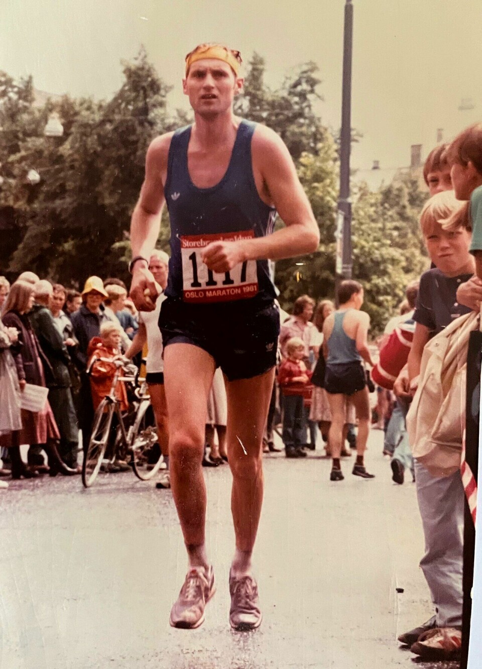 Sprang seg inn på Kondisstatistikken etter hofteoperasjon Per H. Thorud sprang Oslo Maraton i 1981