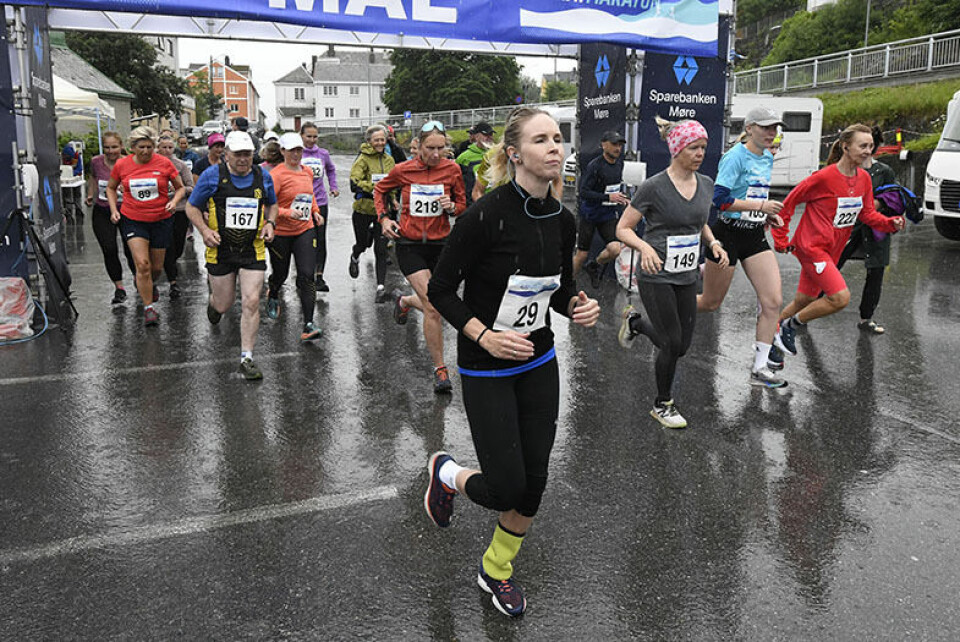 13-åring imponerte i havmaraton med suksess Havmaraton-start-5k.jpg