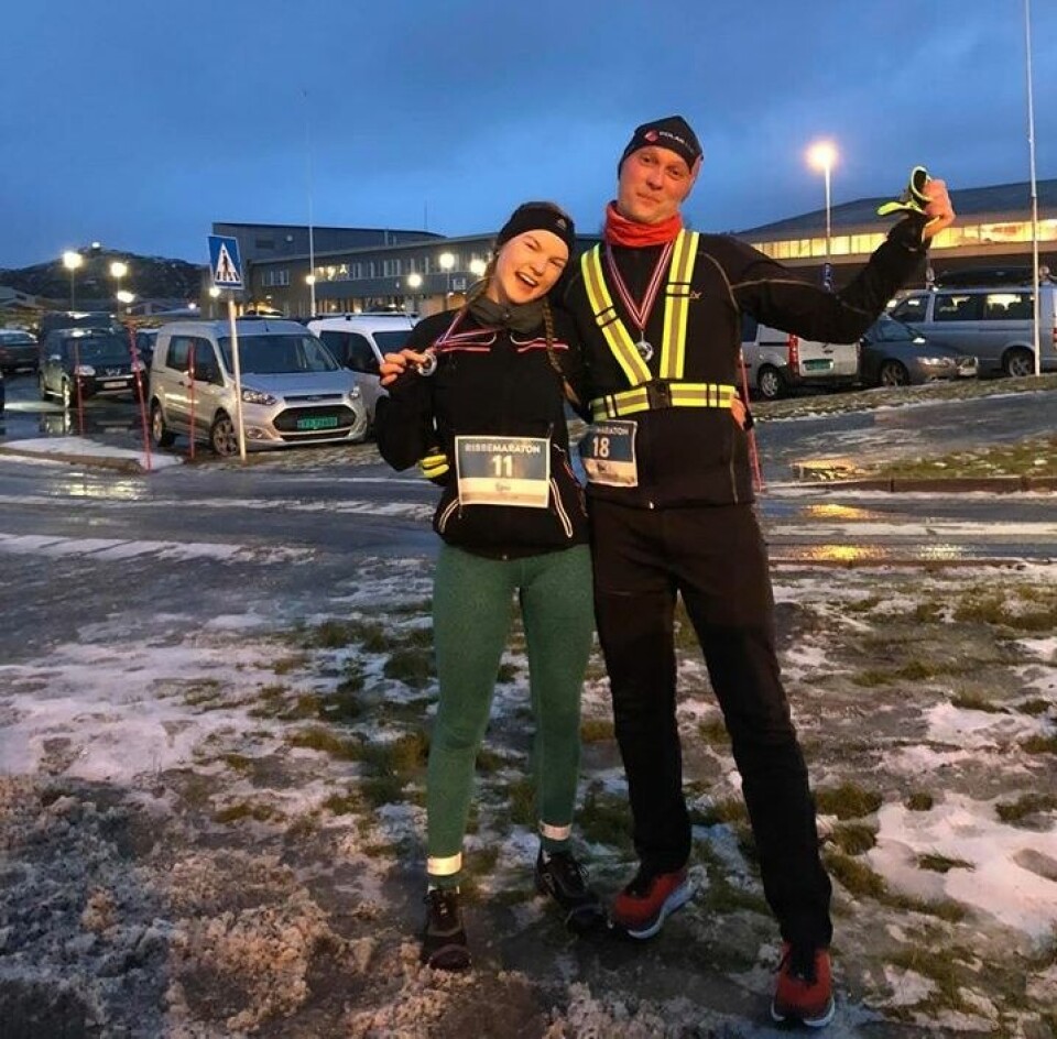 Lofoten Ribbemaraton i snø og vind Sigrunn_Leine_Pedersen_Alexander_Pedersen_debutanter.jpg