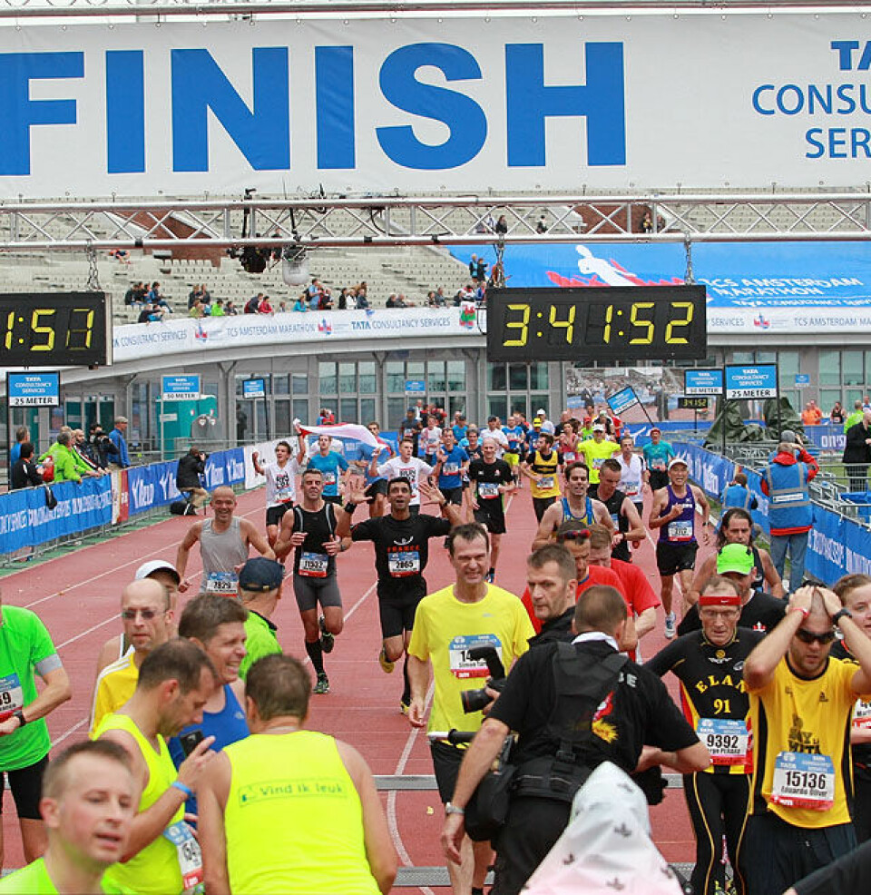 Elise Selvikvåg Molvik ble nr. 9 i Amsterdam Marathon Mange_mot_maal_hel_A20G3172.jpg