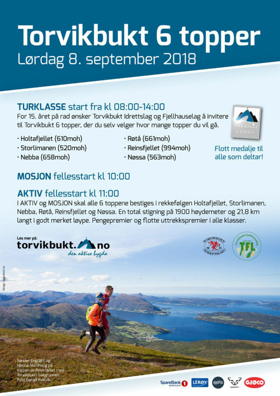 Lørdag venter det storslått natur i Torvikbukt 6 topper 10_Torvikbukt2018_640.jpg