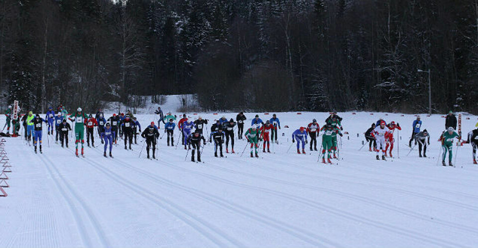 112 gikk Østmarkrunden i minus 17 Startbilde