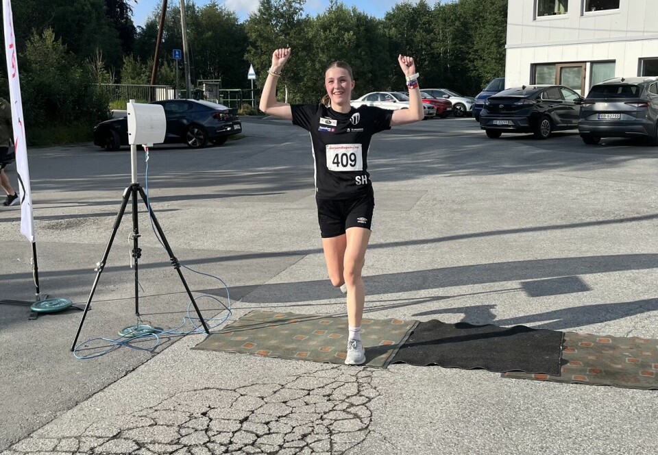 Svenske Andreas Carlborg vant 5 km i Vasstrandmila 10km_Siri_Haugen
