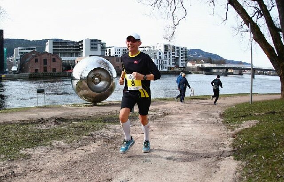 Påskemaraton i Drammen med perfekt vær og deltagerrekord Paaskemaraton2015-Erik-Nossum.jpg