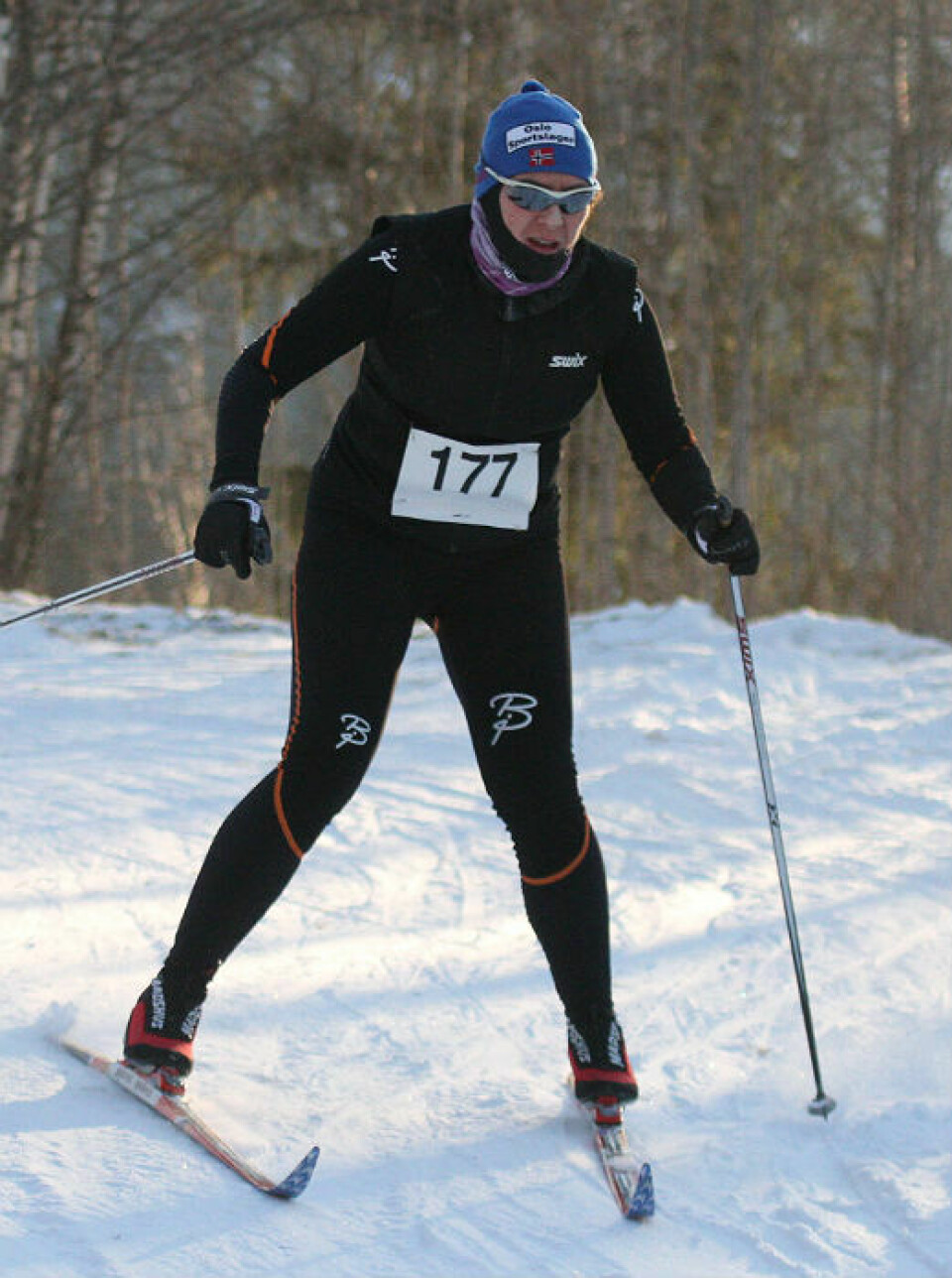 112 gikk Østmarkrunden i minus 17 Elisabeth_Berger