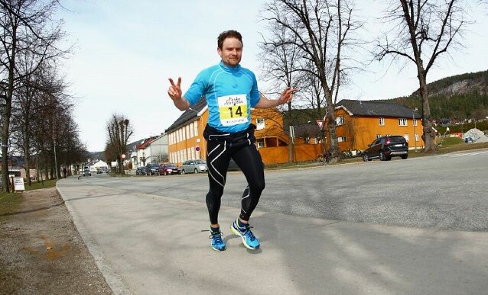 Påskemaraton i Drammen med perfekt vær og deltagerrekord Paaskemaraton2015-Jan-Kristian-Stordrange.jpg