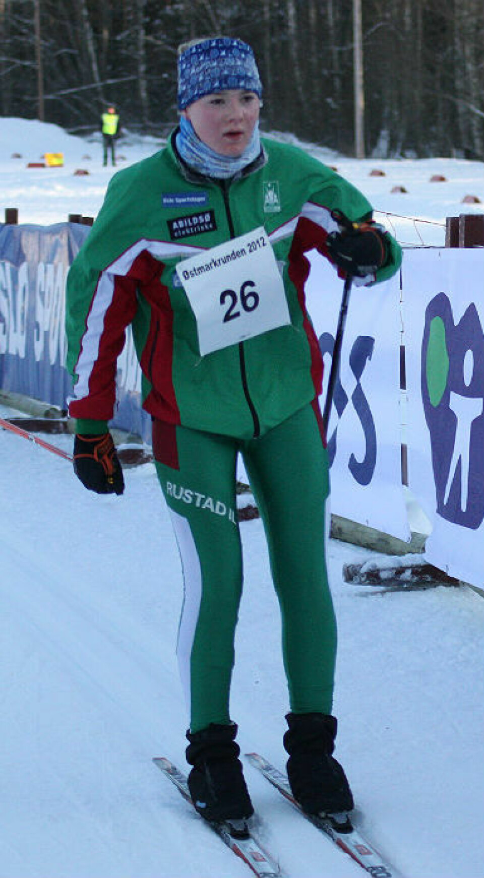 112 gikk Østmarkrunden i minus 17 Vinner_10km_Adele_Jutulstad