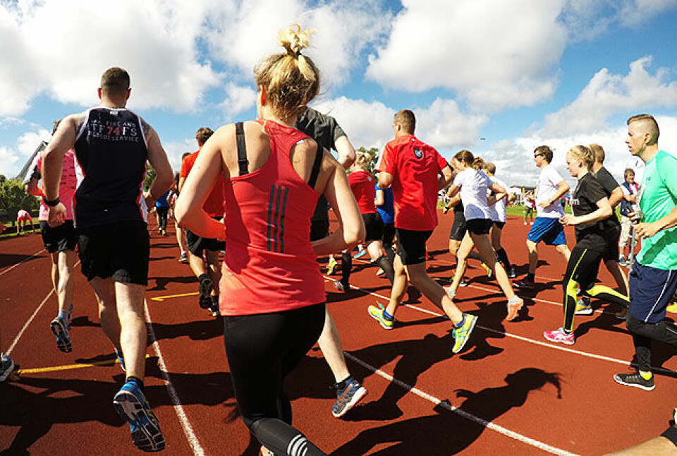 Sommeridyll i Strømstadmilen 10km-GOPR1178-start.jpg