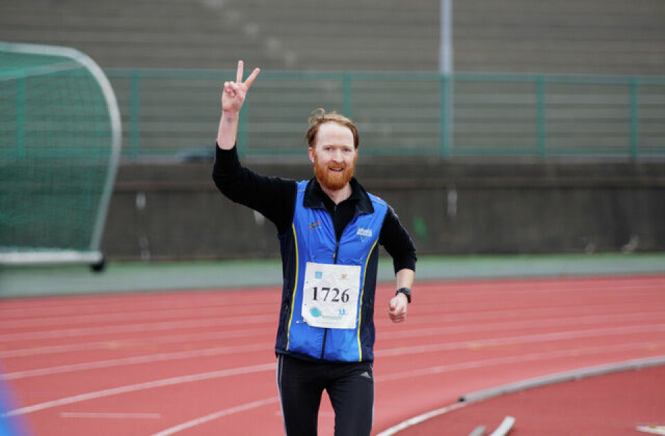 Marius Vedvik senket rekorden i Maratonkarusellen til 1.06.17 Kondis/Martin Huddart