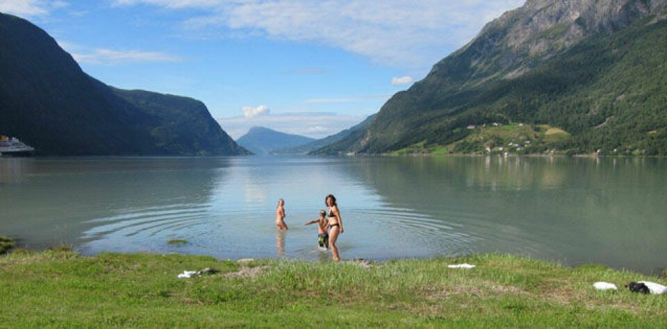Anita H Evertsen vann Fanaråken Opp 640_Isbading_Lustrafjorden_SkjoldenHotell_FotoLundal