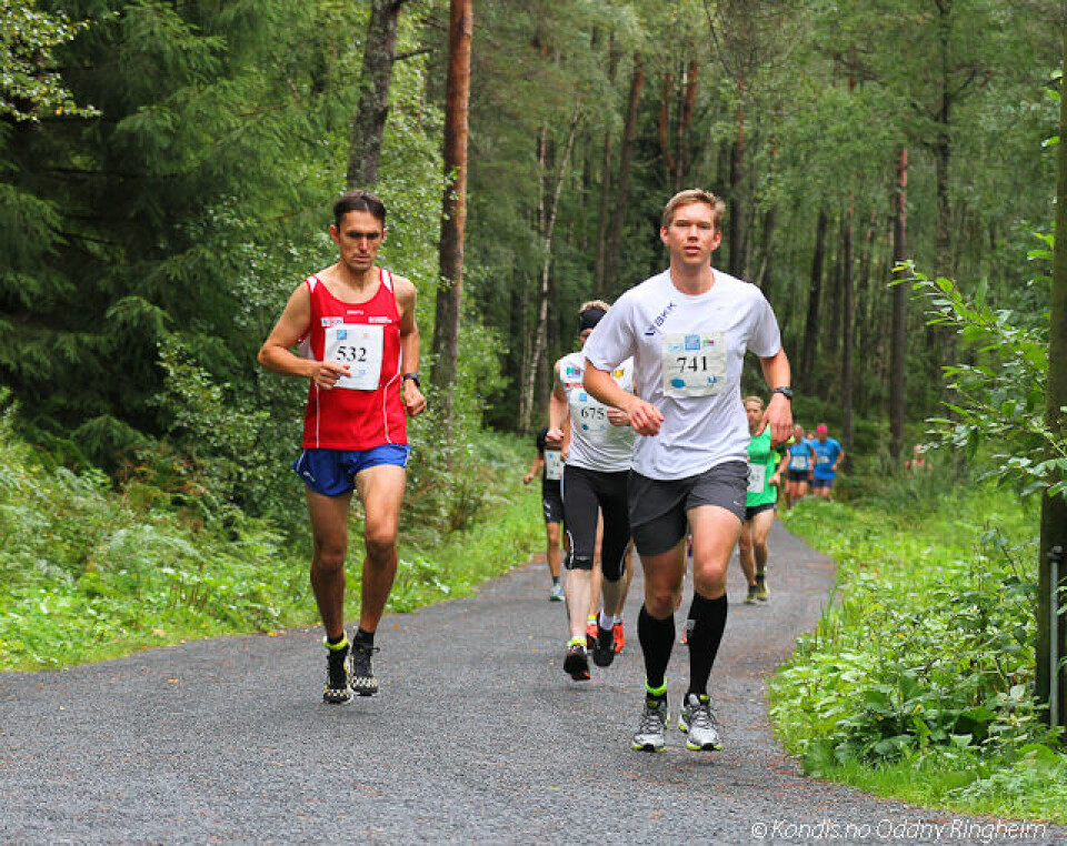 Seier og pers i Bergen skogsmaraton