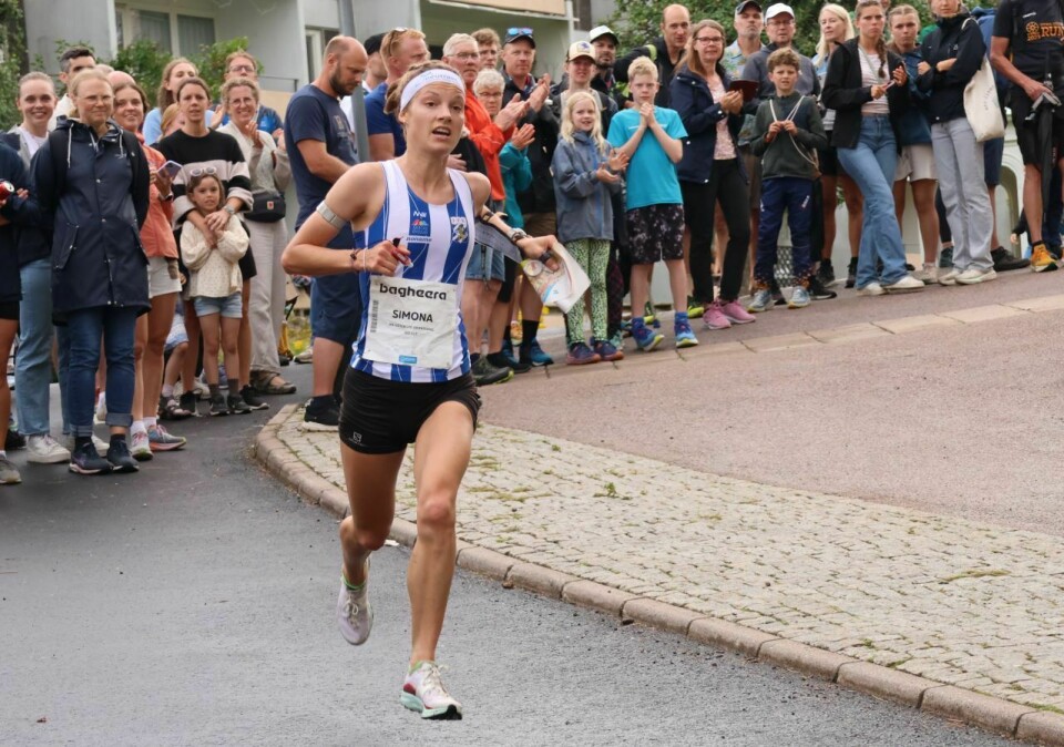 Sprintseier til Fosser og Aebersold på O-Ringen SimonaAebersold.JPG