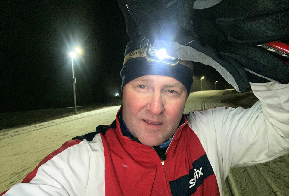Om vinteren er langrenn den treningsformen Espen Nakstad liker best. (Foto: privat) Om vinteren er langrenn den treningsformen Espen Nakstad liker best. (Foto: privat)