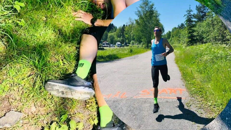 Svein_Erik tok ut alt på slutten og løp inn til en glimrende tid på 50 kilometer. Svein_Erik tok ut alt på slutten og løp inn til en glimrende tid på 50 kilometer.