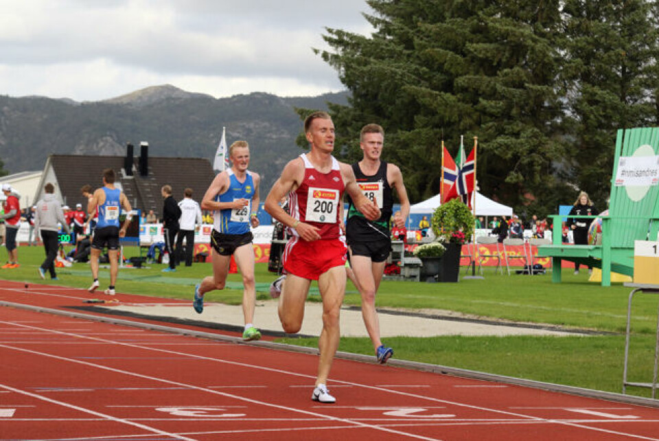 Årets løper: Sondre Nordstad Moen fikk overrakt gullskoen 1P1A0650.jpg