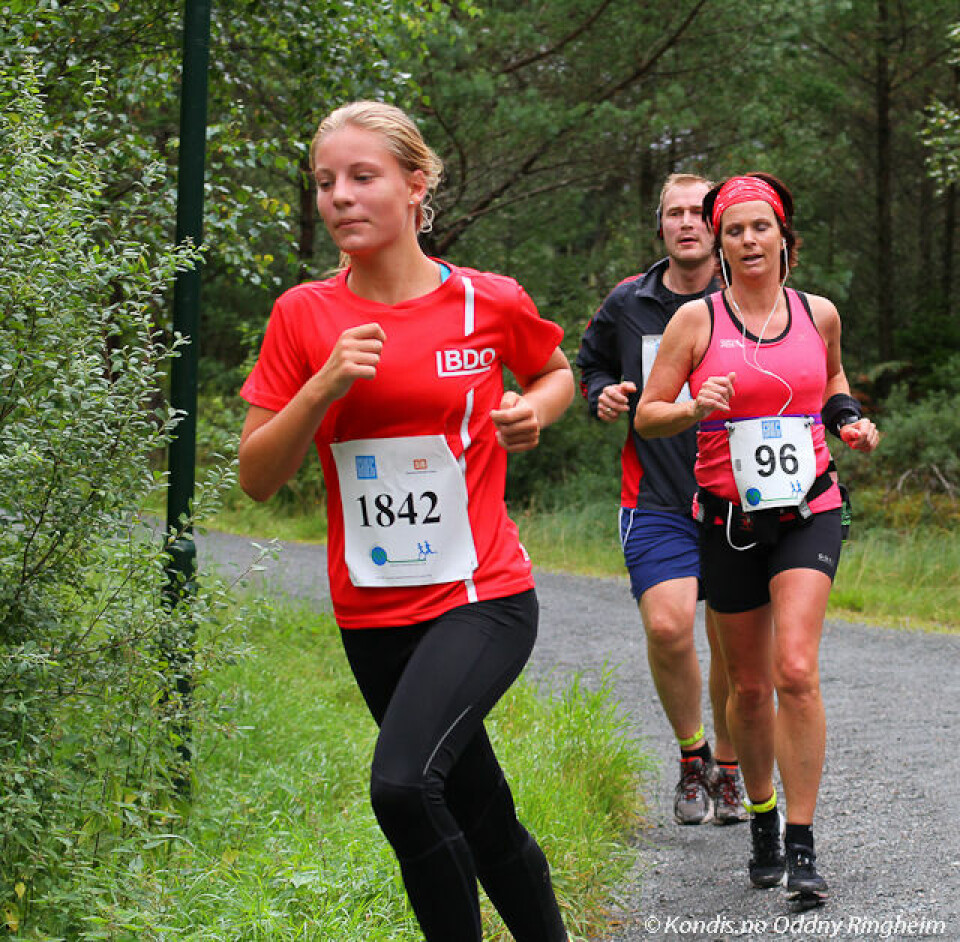 Seier og pers i Bergen skogsmaraton