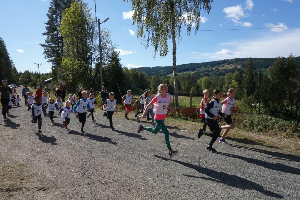 Modilten avviklet i strålende høstvær Start_1km.jpg