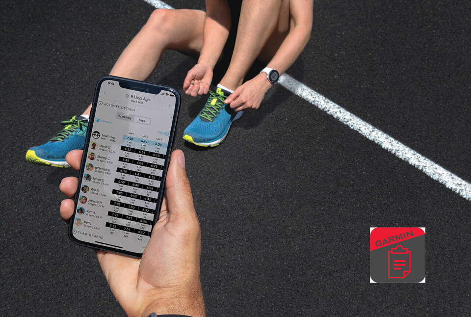 Garmin Clipboard er en app som skal forenkle trenerens kommunikasjon med utøveren. (Alle foto: Garmin) Garmin Clipboard er en app som skal forenkle trenerens kommunikasjon med utøveren. (Alle foto: Garmin)