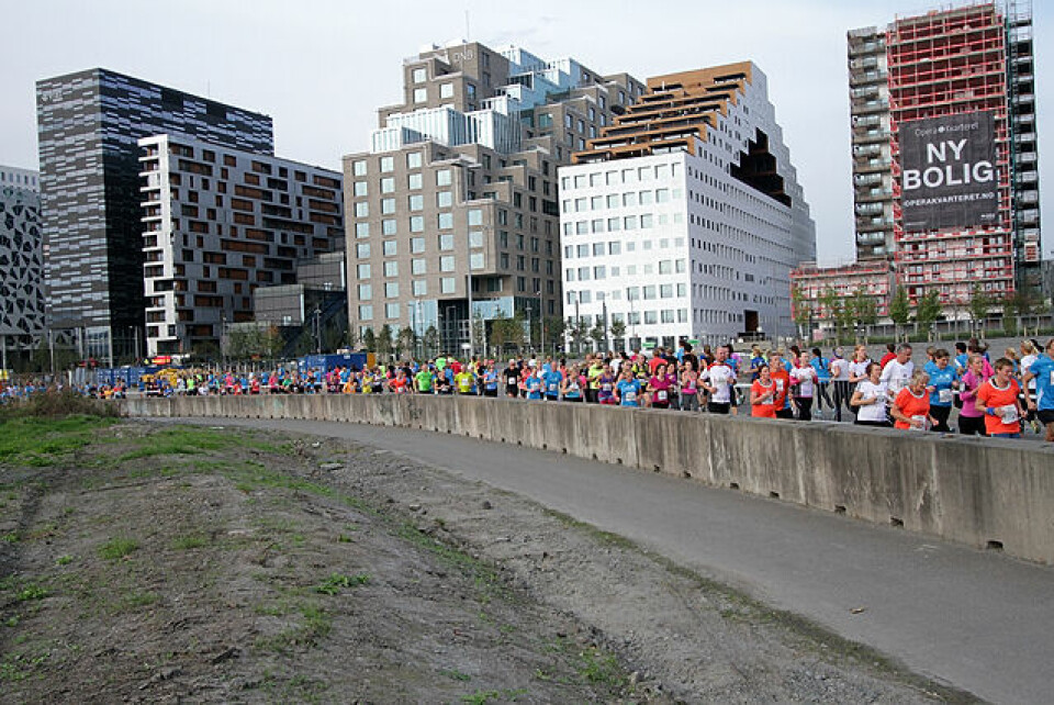 Oslo Maraton: Trippel Tjalve på 10 km Bjorvika_IMG_5156.jpg