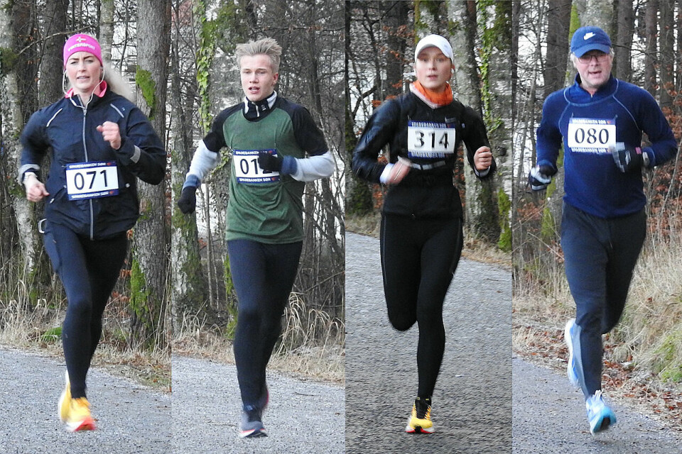 Malene Aanensen, Simon Håkonson, Emma Nesheim og Kjetil Daasvatn var noen av dem som deltok i 3. juledagsløp i Mandal. (Alle foto: arrangøren) Malene Aanensen, Simon Håkonson, Emma Nesheim og Kjetil Daasvatn var noen av dem som deltok i 3. juledagsløp i Mandal. (Alle foto: arrangøren)