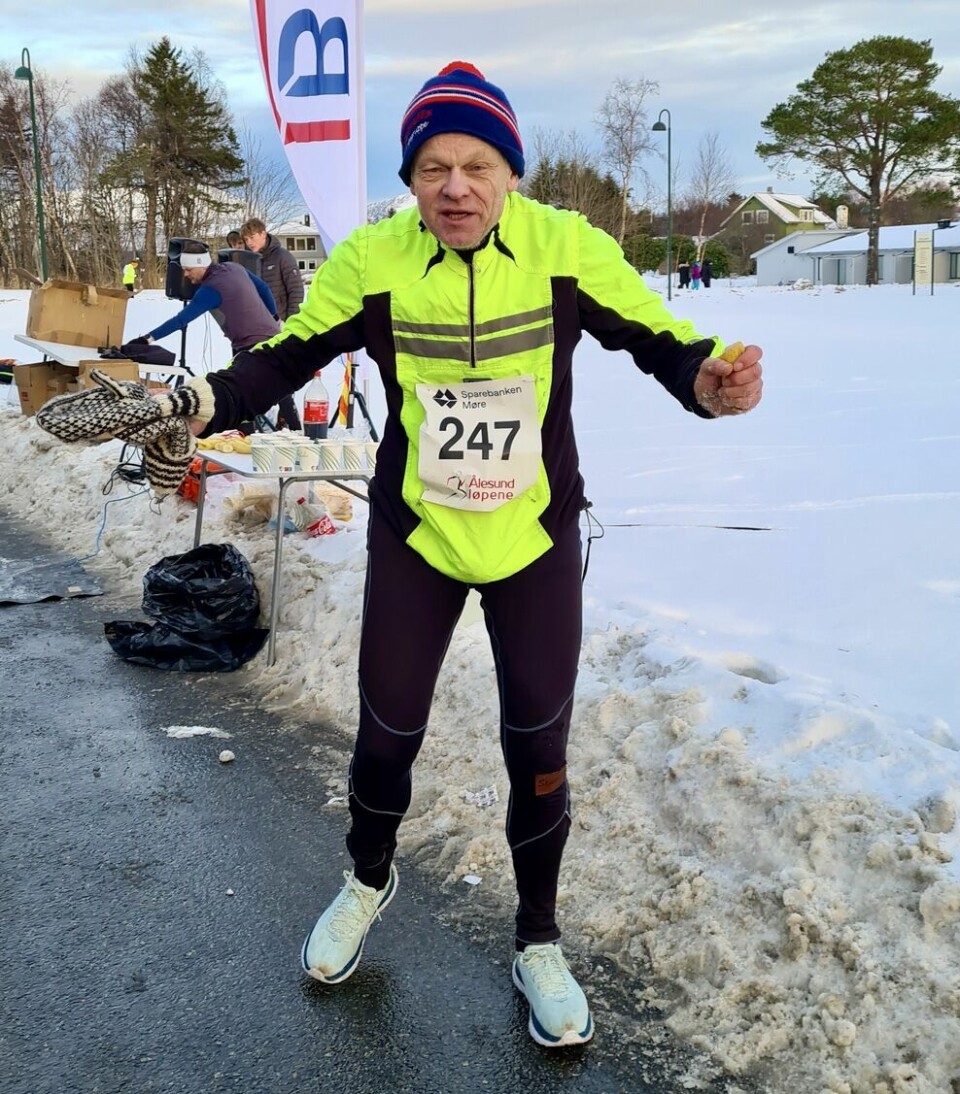 Ålesund Nyttårsmaraton på vinterføre Maraton_Inge